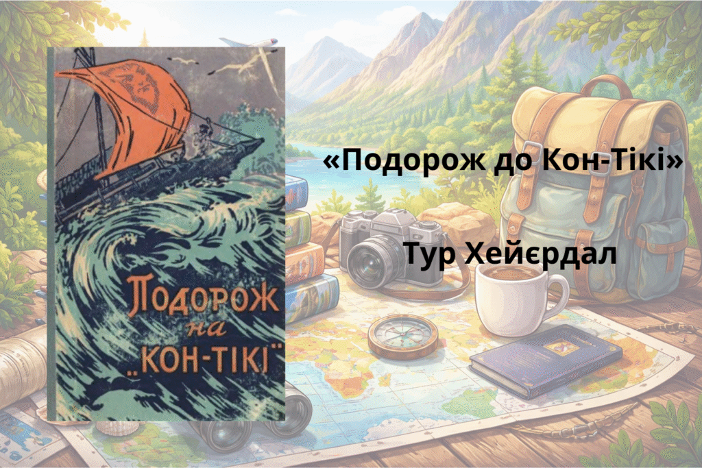 «Подорож до Кон-Тікі» — Тур Хейєрдал роман про туризм