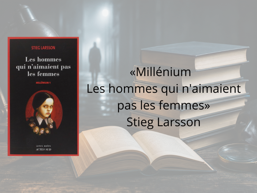 Millénium — Les hommes qui n'aimaient pas les femmes — Stieg Larsson
