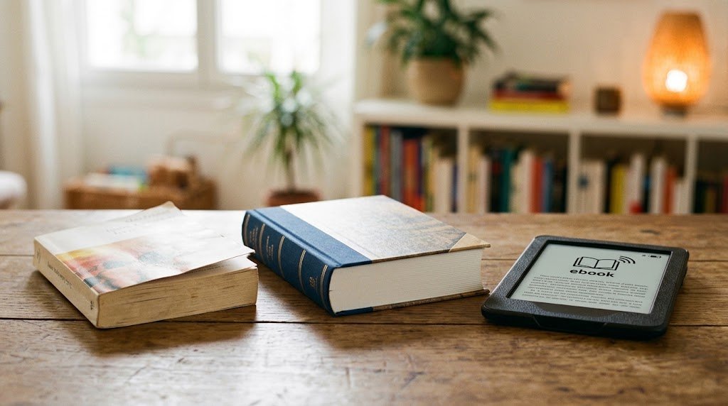 Livre broché, livre relié ou ebook ? Quel format choisir ?